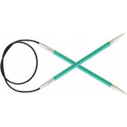 Knitpro Zing Fixed Circular Needles 100cm 8mm