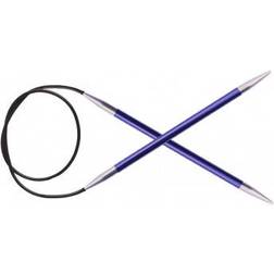 Knitpro Zing Fixed Circular Needles 60cm 4.50mm