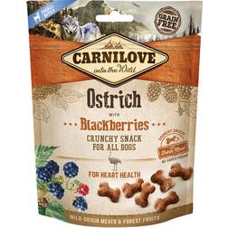 Carnilove Crunchy Snacks Ostrich with Blackberries