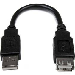 StarTech USB A - USB A 2.0 M-F 0.2m