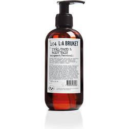 L:A Bruket 104 Hand & Body Wash Bergamot & Patchouli 450ml
