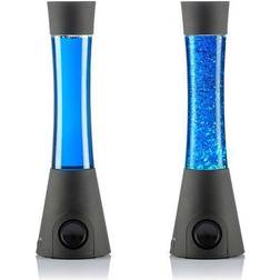 InnovaGoods Flow Lamp Glitter Lamp with Speaker Lavalampa