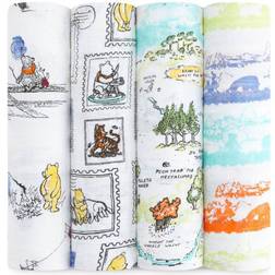 Aden + Anais Classic Swaddles Disney Winnie the Pooh 4-pack