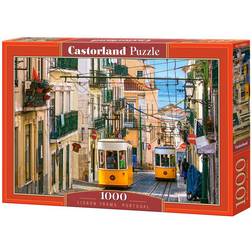 Castorland Lisbon Trams Portugal 1000 Bitar