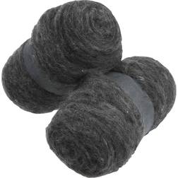 CChobby Carded Wool Natural Grey 2x100g