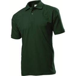 Stedman Short Sleeve Polo Shirt - Bottle Green