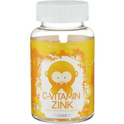 Monkids C-Vitamin + Zink 60 st