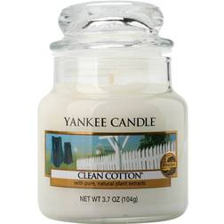 Yankee Candle Clean Cotton Small Doftljus 104g