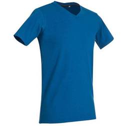 Stedman Clive V Neck T-shirts - King Blue