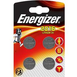 Energizer CR2016 Compatible 4-pack