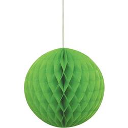 Unique Party Hanging Ball Green Pom Pom Honeycomb