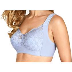 Miss Mary Star Non Wired Bra - Dusty Blue