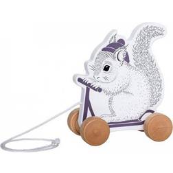 Bloomingville Mini Squirrel Pull Along Toy