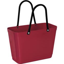 Hinza Shopping Bag Small (Green Plastic) - Maroon