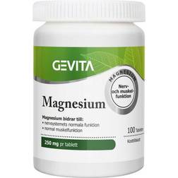 Gevita Magnesium 250mg 100 st