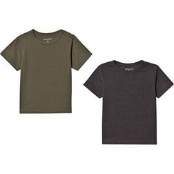 Minymo Basic 32 T-shirt 2-pack - Beetle (3932-978)