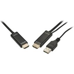 Lindy HDMI - HDMI/USB A 10m