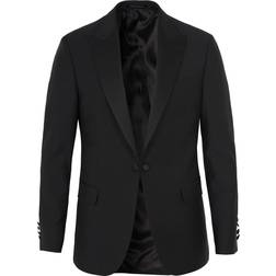 Oscar Jacobson Frampton Tuxedo Blazer - Black