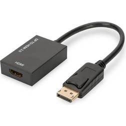 Digitus HDMI-DisplayPort M-F 0.2m
