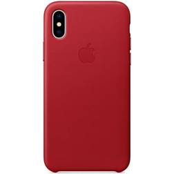 Apple Leather Case (PRODUCT)RED (iPhone X)