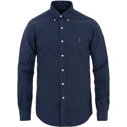 Polo Ralph Lauren Garment-Dyed Oxford Shirt - Navy