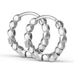 Jane Kønig Bead Twist Earrings - Silver