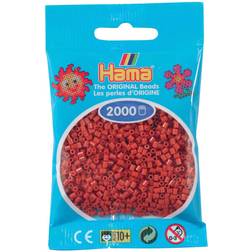 Hama Beads Mini Beads Reddish Brown 2.5mm 501-20
