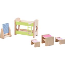 Haba Little Friends Dollhouse Furniture Children’s Room for Two 303836