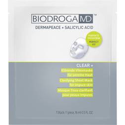 Biodroga MD Clear+ Clarifying Sheet Mask for Impure Skin 16ml