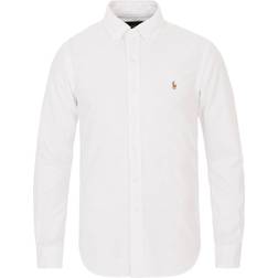 Polo Ralph Lauren Slim Fit Oxford Shirt - Bsr Grape/White