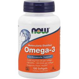 Now Foods Omega-3 Molecularly Distilled 100 st
