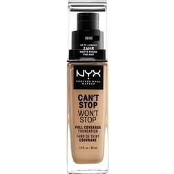 NYX Can't Stop Won't Stop Full Coverage Foundation CSWSF11 Beige
