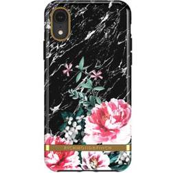 Richmond & Finch Black Marble Floral Case (iPhone XR)