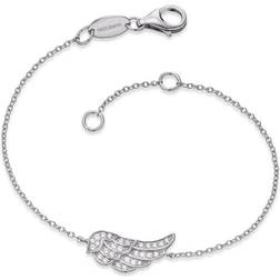 Engelsrufer Wing Bracelet - Silver/White