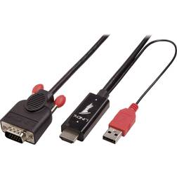 Lindy HDMI/USB A-VGA 1m