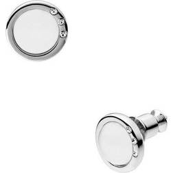 Skagen Sea Stud Earrings - Silver/Transparent