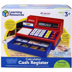 Learning Resources Pretend & Play Calculator Cash Register 47pcs