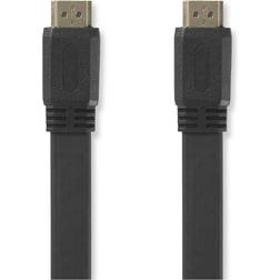 Nedis Flat High Speed with Ethernet HDMI-HDMI 2m