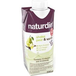Naturdiet Shake Pear & Vanilla 330ml 1 st