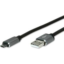 Roline Reversible USB A-USB Micro-B 2.0 3m