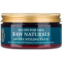 Recipe for Men RAW Naturals Money Styling Paste 100ml