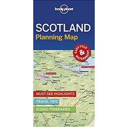 Lonely Planet Scotland Planning Map (Falsad, 2019)