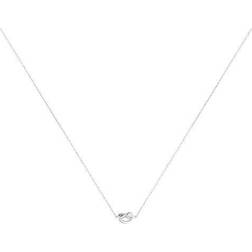 Sophie By Sophie Knot Necklace - Silver