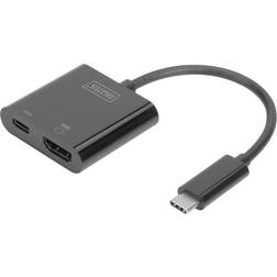Digitus USB C-HDMI/USB C 3.1 M-F 0.1m