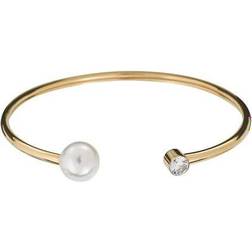 Edblad Luna Bracelet - Gold/Transparent/Pearl