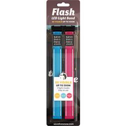 Save Lives Now Flash LED Light Band 2-pack