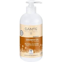 SANTE Shower Gel Organic Coconut & Vanilla 500ml