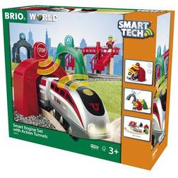 BRIO Smart Tech tågset med action-tunnlar 33873