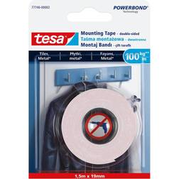 TESA Mounting Tape for Tiles Metal 1500x19mm