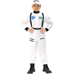 Widmann Vit Astronaut Barn Maskeraddräkt
